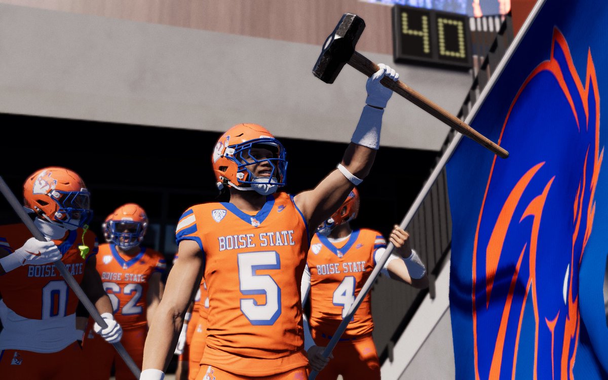 RobinBanks666's tweet photo. like we’re on the page or something @BroncoSportsFB huh? 👀🤝🫡

#BleedBlue https://t.co/Sc25W3p5GS