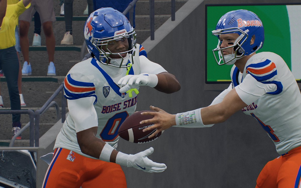 RobinBanks666's tweet photo. like we’re on the page or something @BroncoSportsFB huh? 👀🤝🫡

#BleedBlue https://t.co/Sc25W3p5GS