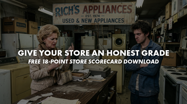 BrandSource's tweet photo. Download this FREE 18-point Store Scorecard to help you see your showroom through your customers' eyes and identify where to start.

Take the test and see how your store stacks up. ⬇️

https://t.co/qwsNdbZsqR

#ItsAboutTheMembers #YSN #FurnitureBuyingGroup #ApplianceBuyingGroup https://t.co/2PbTlXkne9