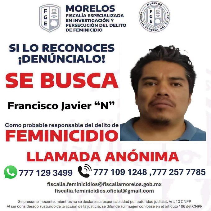 karlaiberia's tweet photo. SE BUSCA como probable responsable del asesinato de la estudiante española Claudia Tacoronte en Cuautla: https://t.co/E63hpMAQ62
