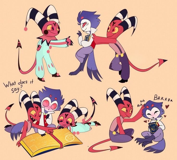 Mathew_drones's tweet photo. Chaos comedy and a little bit of sibling energy ๐๐
#HelluvaBoss #HelluvaBossFanart #HelluvaBossEdit #HelluvaBossFandom https://t.co/lbMnUxPF5Z