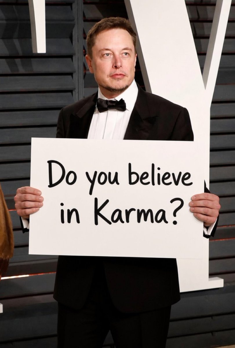 TESLAVCARS's tweet photo. Be Totally Honest!
Do you believe in karma?

A. Yes
B. No https://t.co/vxgP20uyZh