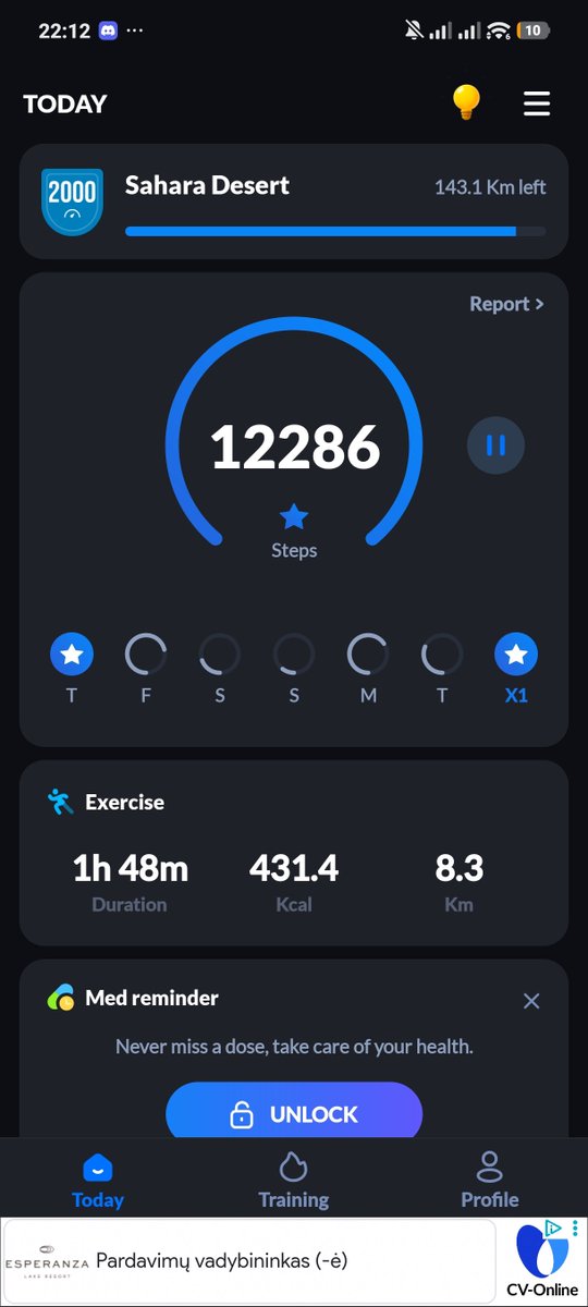 illhavewings's tweet photo. everyone clap and cheer I've got 12k steps 😳😳 https://t.co/B0TITql6zx