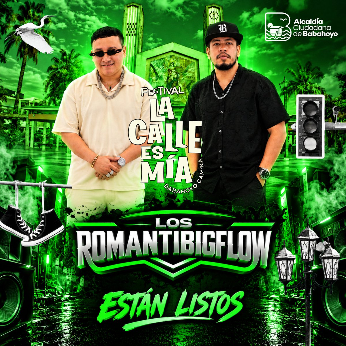 LosRomanTiBigFl's tweet photo. 🎶🔥 El reguetón llega a “La Calle es Mía” 🔥Toda nuestra música, energía y mucho flow 🎶 ESTÁN LISTOS VAMOS CON TODO‼️

@alcaldiabbhy | @GustavoBarquetM https://t.co/biU8DMEJmJ