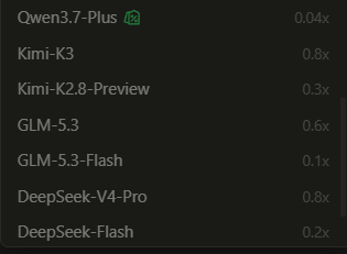 yourbr00111's tweet photo. @thdxr Kimi 2.8 code final!!! https://t.co/pszpxZHWJe
