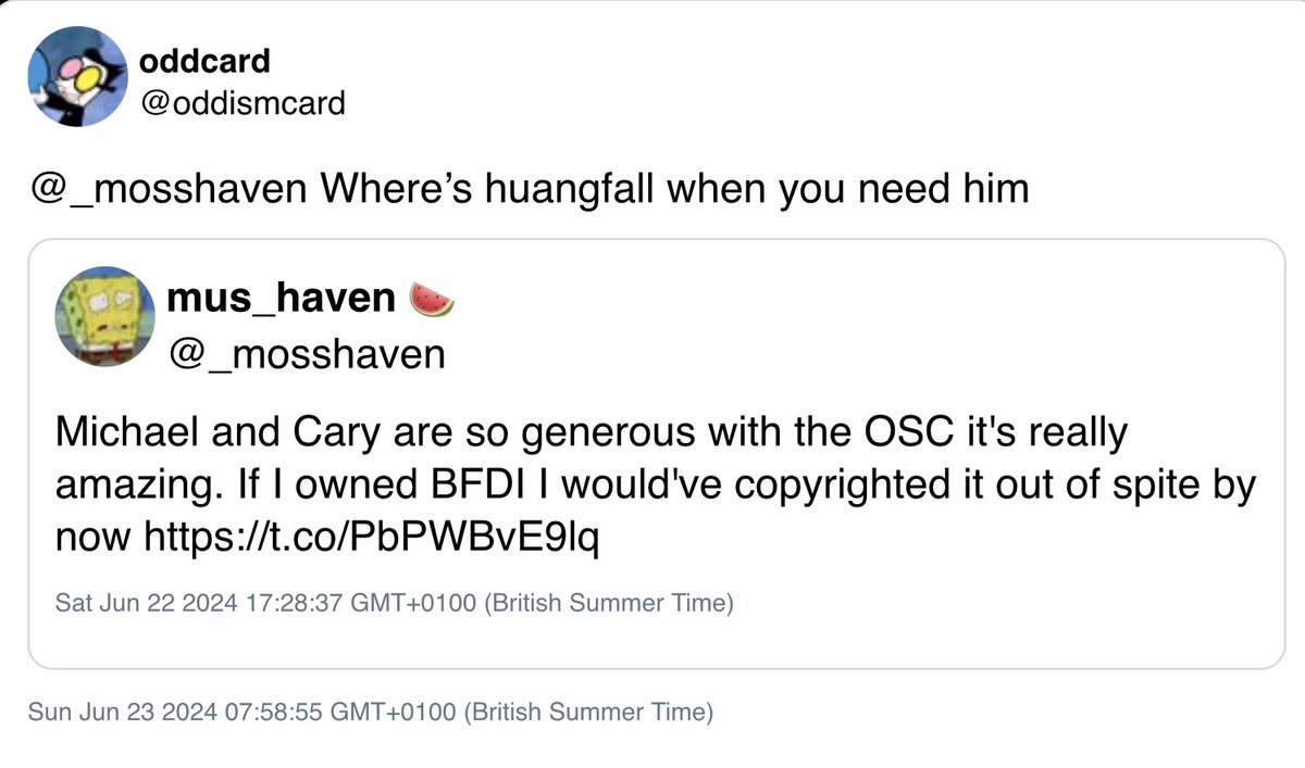 OperHuangFall tweet picture