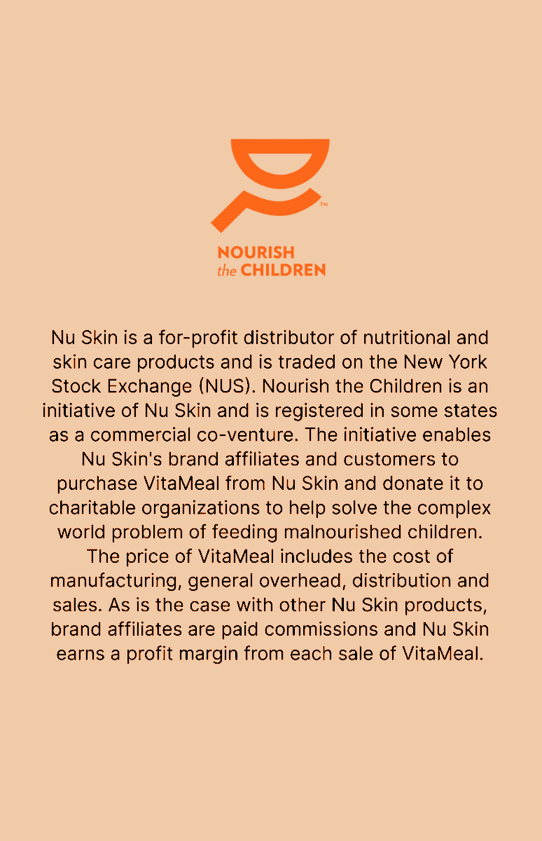 ForceForGood's tweet photo. Exciting news! 📣‼️ All new VitaMeal subscriptions purchased and donated from now until the end of September will be matched by Nu Skin monthly through the end of 2026. We hope you'll join us. 🧡 Purchase and donate VitaMeal through a new subscription to make a difference. https://t.co/VmRaQypLPX