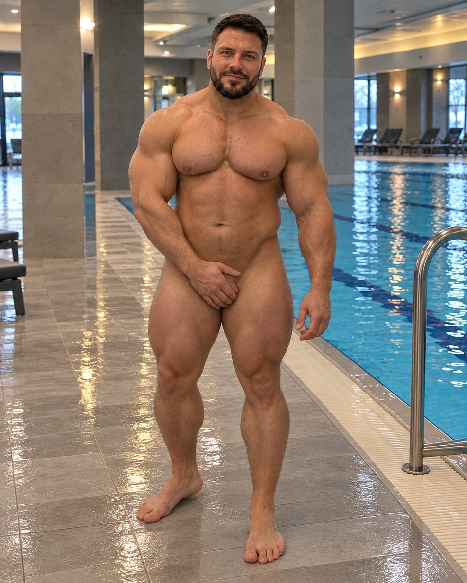 AurenBeefy's tweet photo. Who’s gonna come join me? I’m all alone at the pool 💦

#gay #muscle #daddy https://t.co/rKzwtKatkP