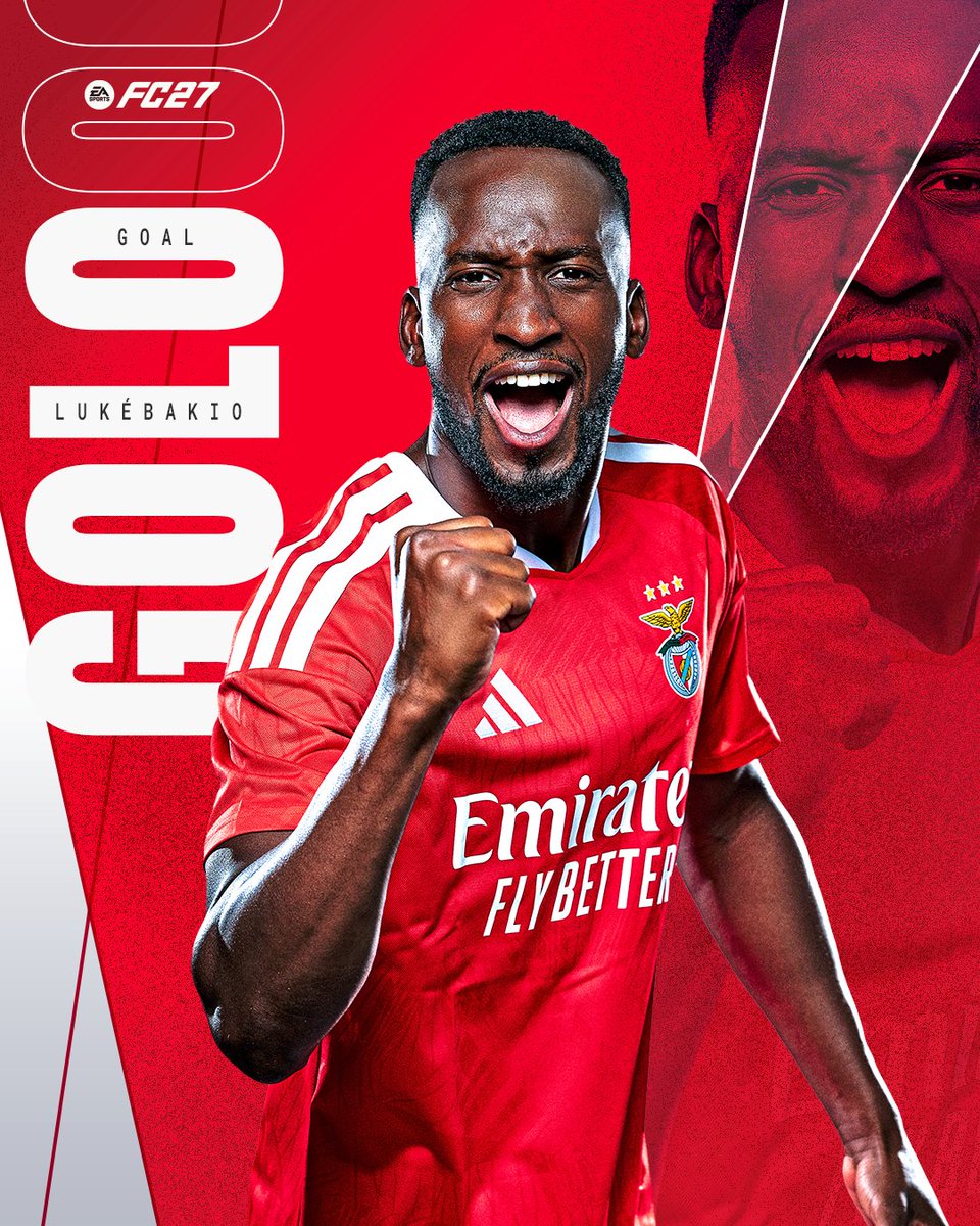SLBenfica's tweet photo. GOOOOOOLOOOOOOOOOOOO!!!! LUKEBAKIO!!!!!

🔴 0-1 ⚪ [16'] #ACMSLB https://t.co/wHTXOreM3Y