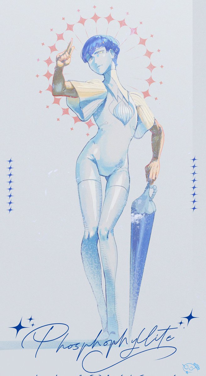 tomasabejorro's tweet photo. #housekinokuni_fanart 
#宝石の国

moon phos https://t.co/93lWKXsIgR