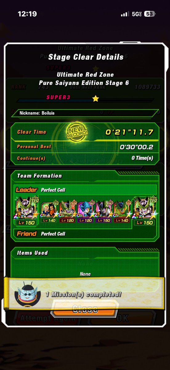 Your_boi_luis_'s tweet photo. Went back to do that cell saga/androids saga mission for redzone broly- https://t.co/W8QyTMg0E2