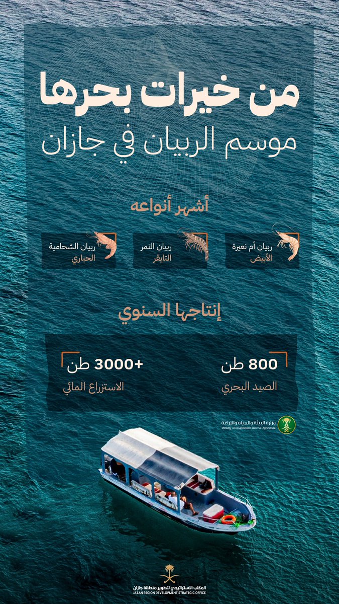 JazanSDO's tweet photo. موسم الربيان في جازان من خير بحرها.

#المكتب_الاستراتيجي_لتطوير_جازان https://t.co/YMPmvD2ZPd