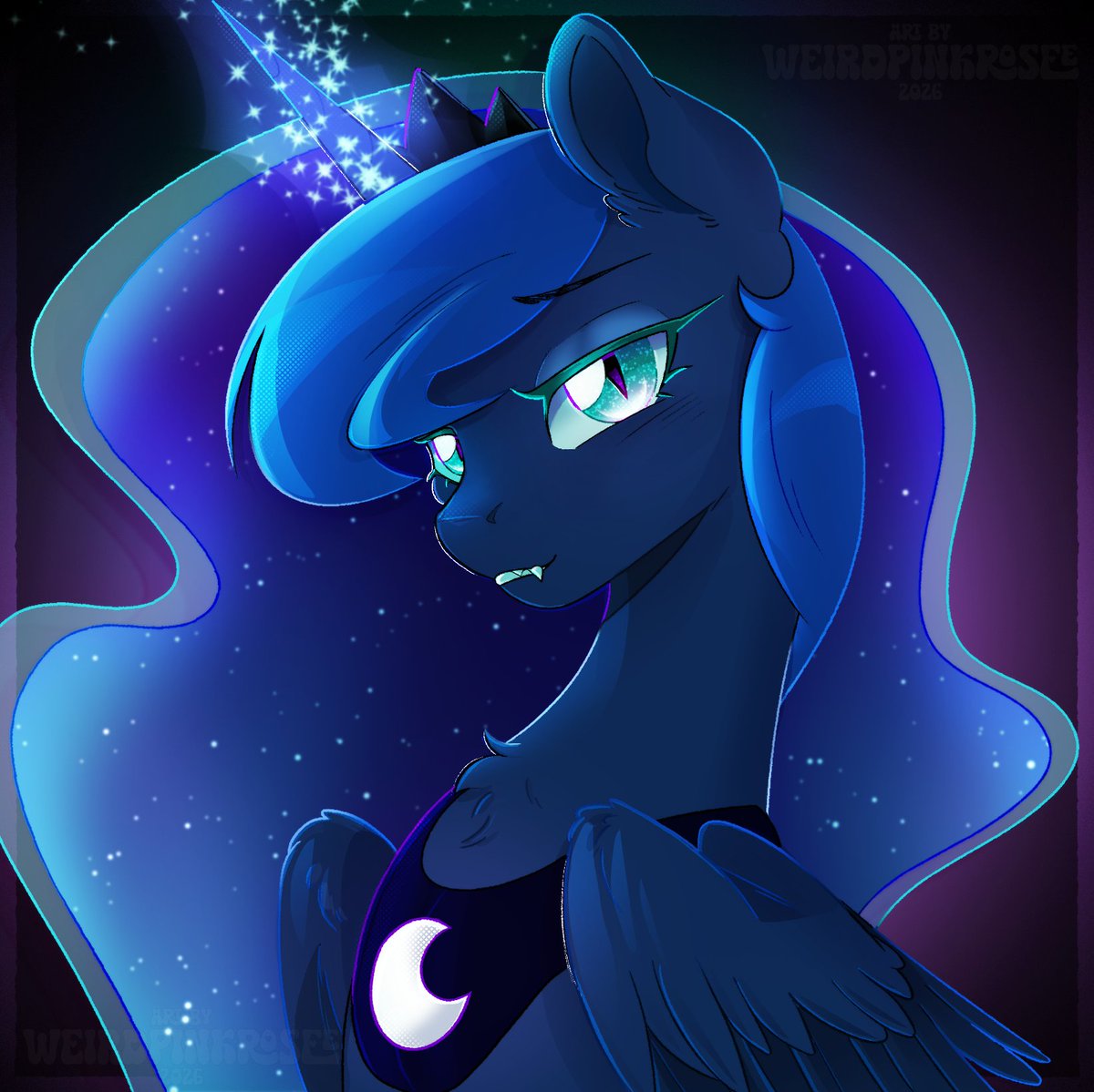 weirdpinkrosee's tweet photo. Everyone's favorite pony princess 💙 #mlp #princessluna https://t.co/GVAXs0A22c