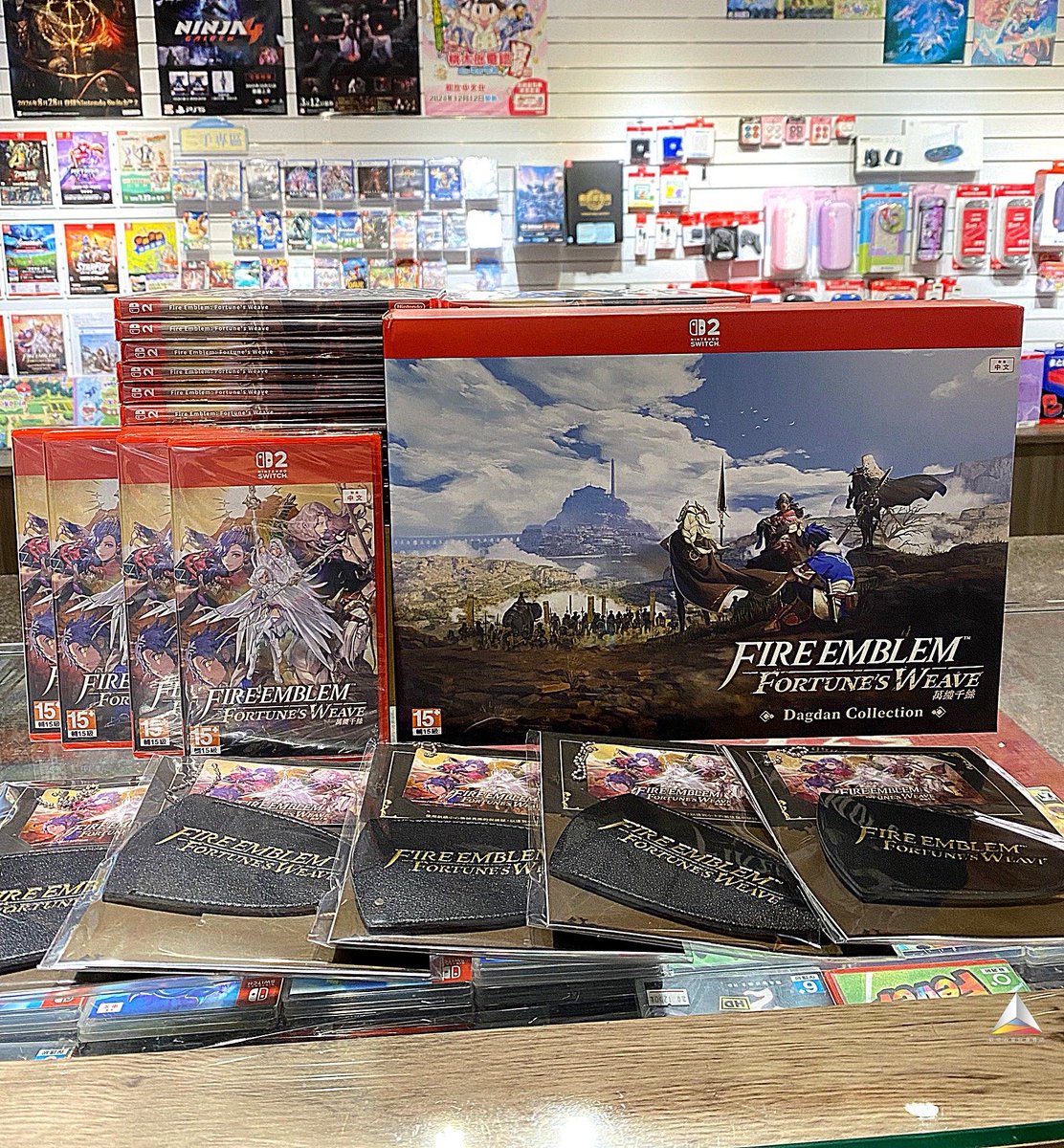 TVgamestore's tweet photo. 📣新片到貨！📣
NS2 聖火降魔錄 萬縷千絲 (中文版)
NS2 聖火降魔錄 萬縷千絲 (中文限定版)
Amiibo 米涅魯魔像
PS5 漫威金鋼狼 (中文版)

🎮歡樂谷電玩專賣店🎮
地址：新北市林口區文化二路一段372號-2
電話：02-2609-9792
歡迎加Line=> @tvgamestore https://t.co/sK7K3khJ91