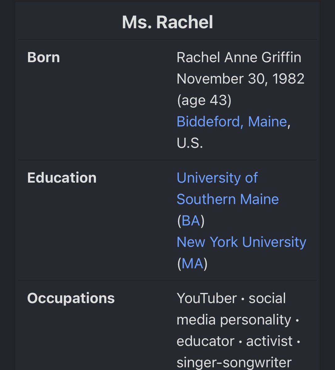 landpalestine's tweet photo. Just want to point out that Ms. Rachel is eligible to be President https://t.co/YUzcLf8MlU