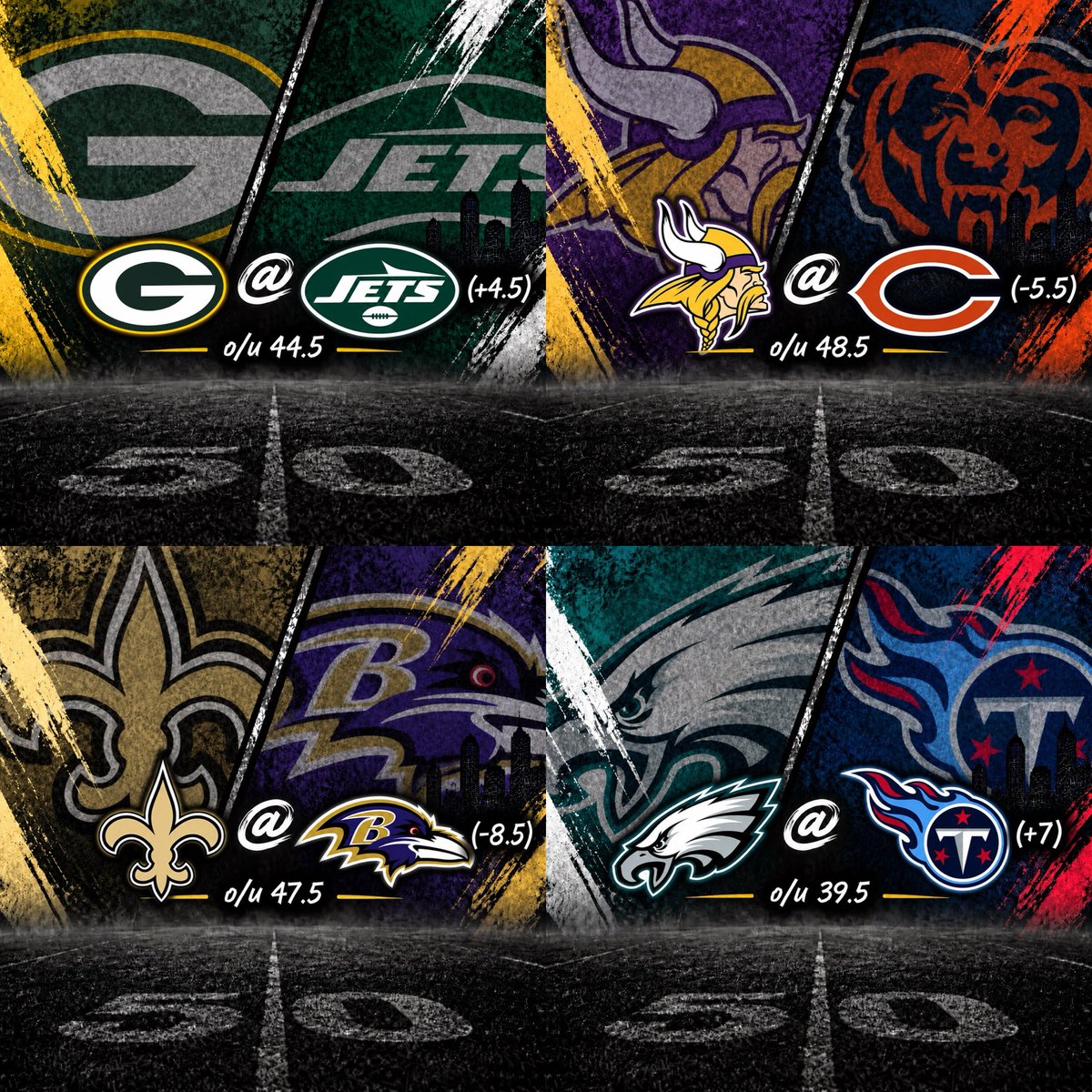 PostSnapPodcast's tweet photo. What are YOUR favorite picks for NFL Week 2? 💰 #NFL https://t.co/BMA287j7FR