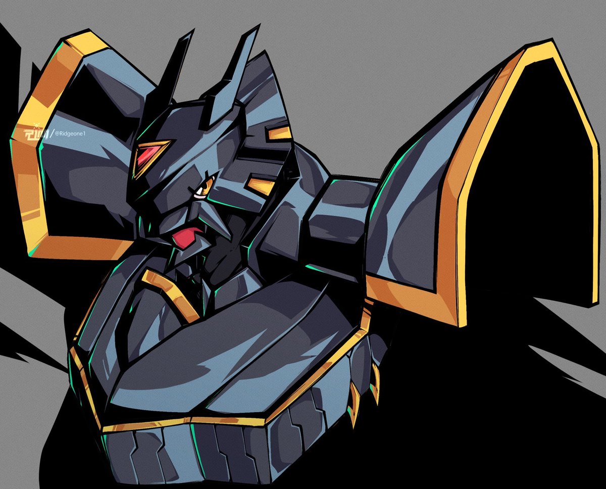 Ridgeone1's tweet photo. Alphamon 🖤
He's been my favorite for +10 years 💖
I need to draw him even more! O:< https://t.co/FK2xtH7E3a