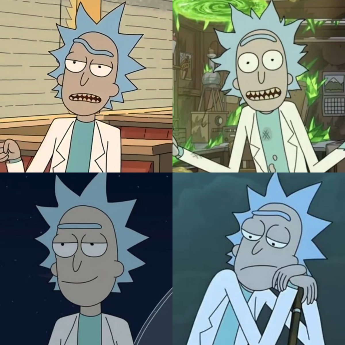 AquileZC137's tweet photo. Rick without his wrinkles https://t.co/ITvqKmJ53D