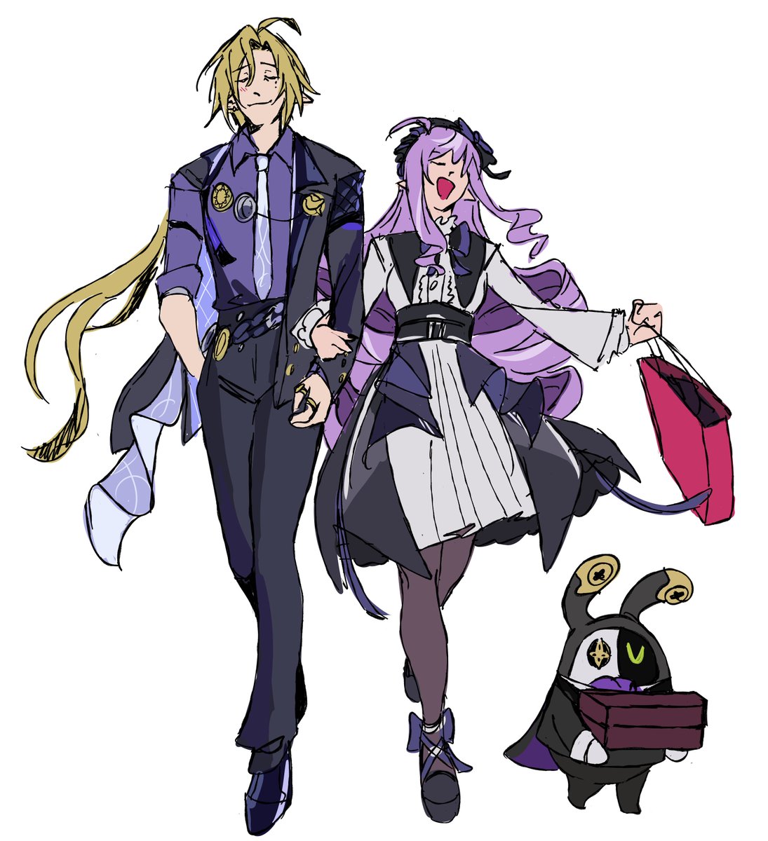hallucxnating's tweet photo. as long as they have each other #hugovlad #vivianbanshee https://t.co/AnXStCvg1h
