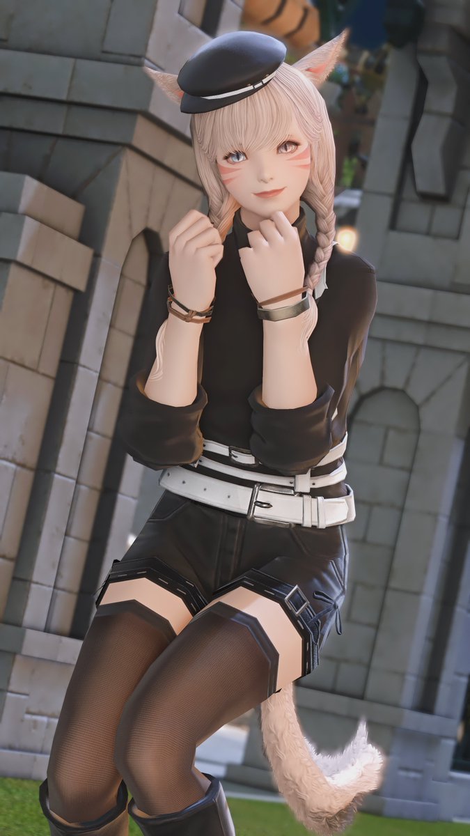 mi1546's tweet photo. おはよ〜！ 
#FF14 #おはミコ #ミコッテ https://t.co/yrBjK6dBpo