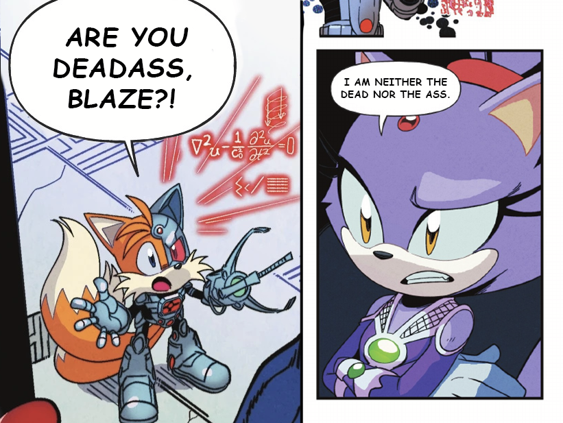 AxisTheTiger's tweet photo. DC X Sonic the Hedgehog: Metal Legion #5 is out now https://t.co/yau72x5BKH