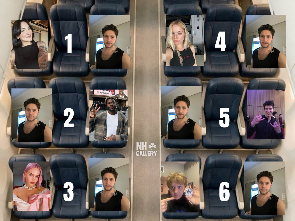 NHGALLERY93's tweet photo. a 12-hour flight. choose your seat: https://t.co/0sozraAJRB
