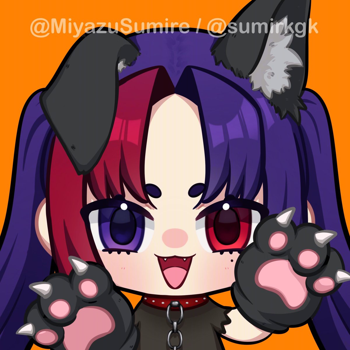 miyazusumire's tweet photo. 【👻 HALLOWEEN YCH 🎃】

you give me $15 and I turn you into a ghost or a wolf!! 

you can change the colours for the wolf and expressions in both 🐺

#ych #VgenCommㅤ 
↓ link below ↓ https://t.co/6LvcsDynyi