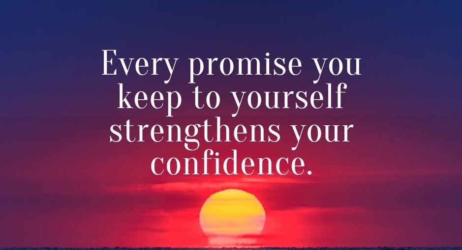 TheZigZiglar's tweet photo. Confidence is built through evidence.

Every time you follow through on a commitment, especially when it would be easier not to, you prove to yourself that your word means something.

Small promises kept consistently create trust in yourself. And that trust becomes the foundation of lasting confidence.