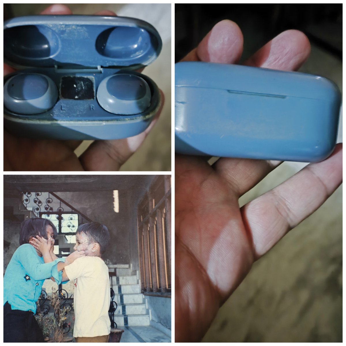 devillion01's tweet photo. 8 yrs back my sister gifted me these @RockWithboAt Airdopes 121v2 from her first salary/stipend, now in the year 2026 they finally gave up. These earbuds have been through everything from water to sweat to heat, everything and never once disappointed. @amangupta0303 https://t.co/oiqwpz5JnN