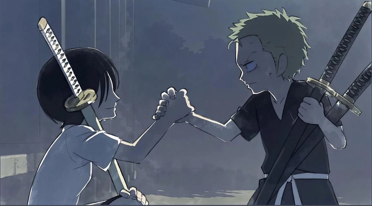 ZoroSantoryu11's tweet photo. Happy birthday Kuina! 🥳⚔️

Zoro is still carrying the promise you made together and chasing the dream you once shared. Your memory will always be a part of his journey. 

#ONEPIECE #ZORO #ゾロ https://t.co/ulqu7YtZwP