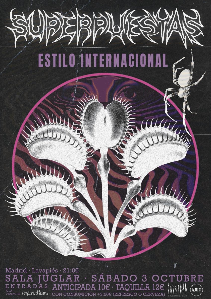 estilointbanda's tweet photo. #postpunk #indierock #rockoscuro #rockalternativo #conciertosmadrid https://t.co/D77QFYWsQE