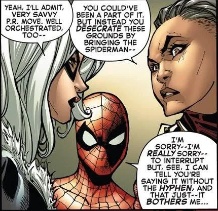 funeralus's tweet photo. I didn't skip the hyphen, it doesn't let me tag #spider-man https://t.co/NG9nkzvagS