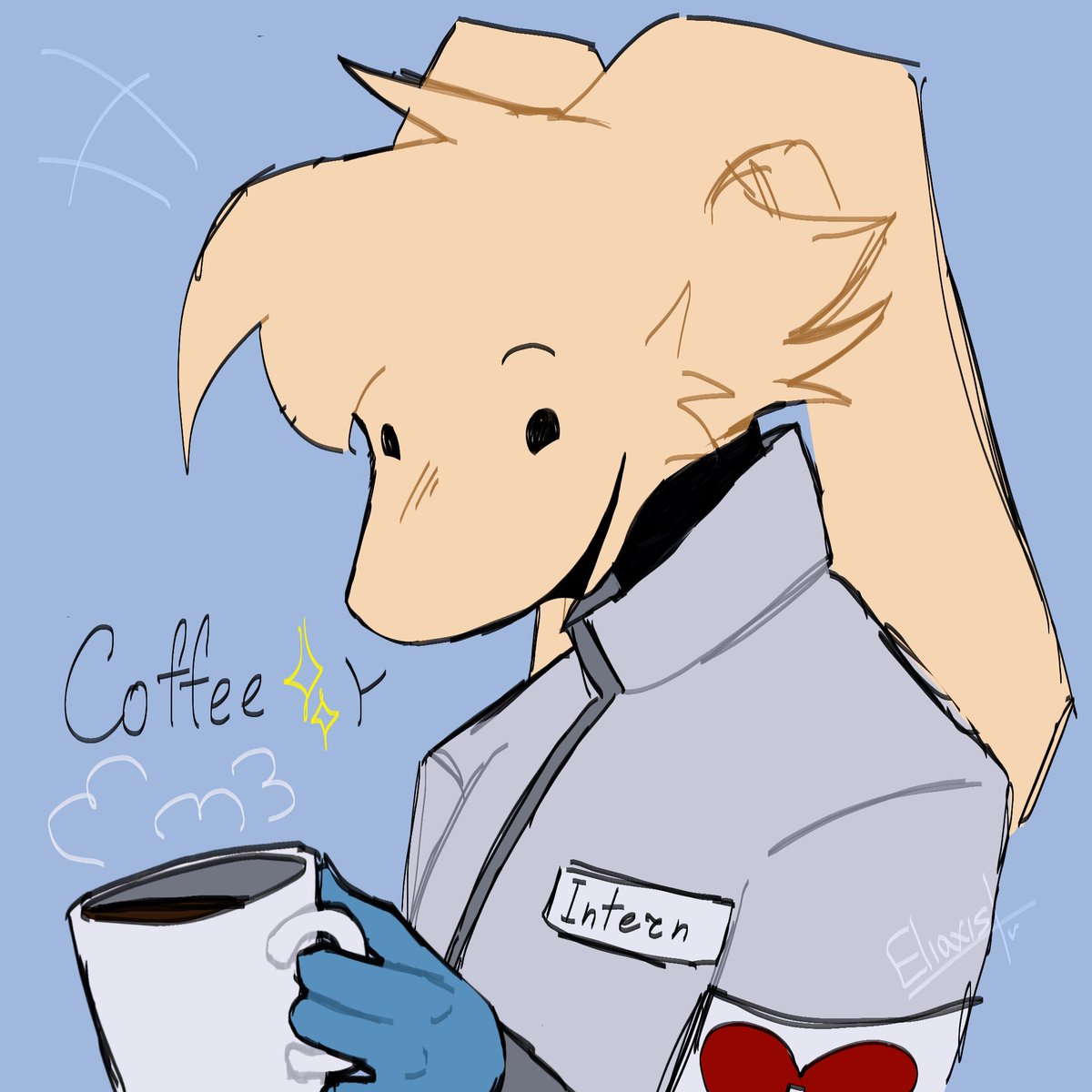 Ultimate_CatDad's tweet photo. Secret Agent and Intern first doodles 
Repost from my main account

#animalhospital #secretintern #bulletbunny https://t.co/3QO9WZTJNT