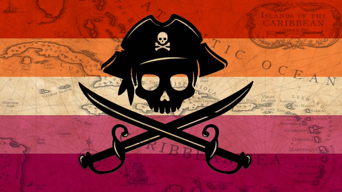 ourmizusakidays's tweet photo. pirate lesbian flag https://t.co/BD1hZTlYog