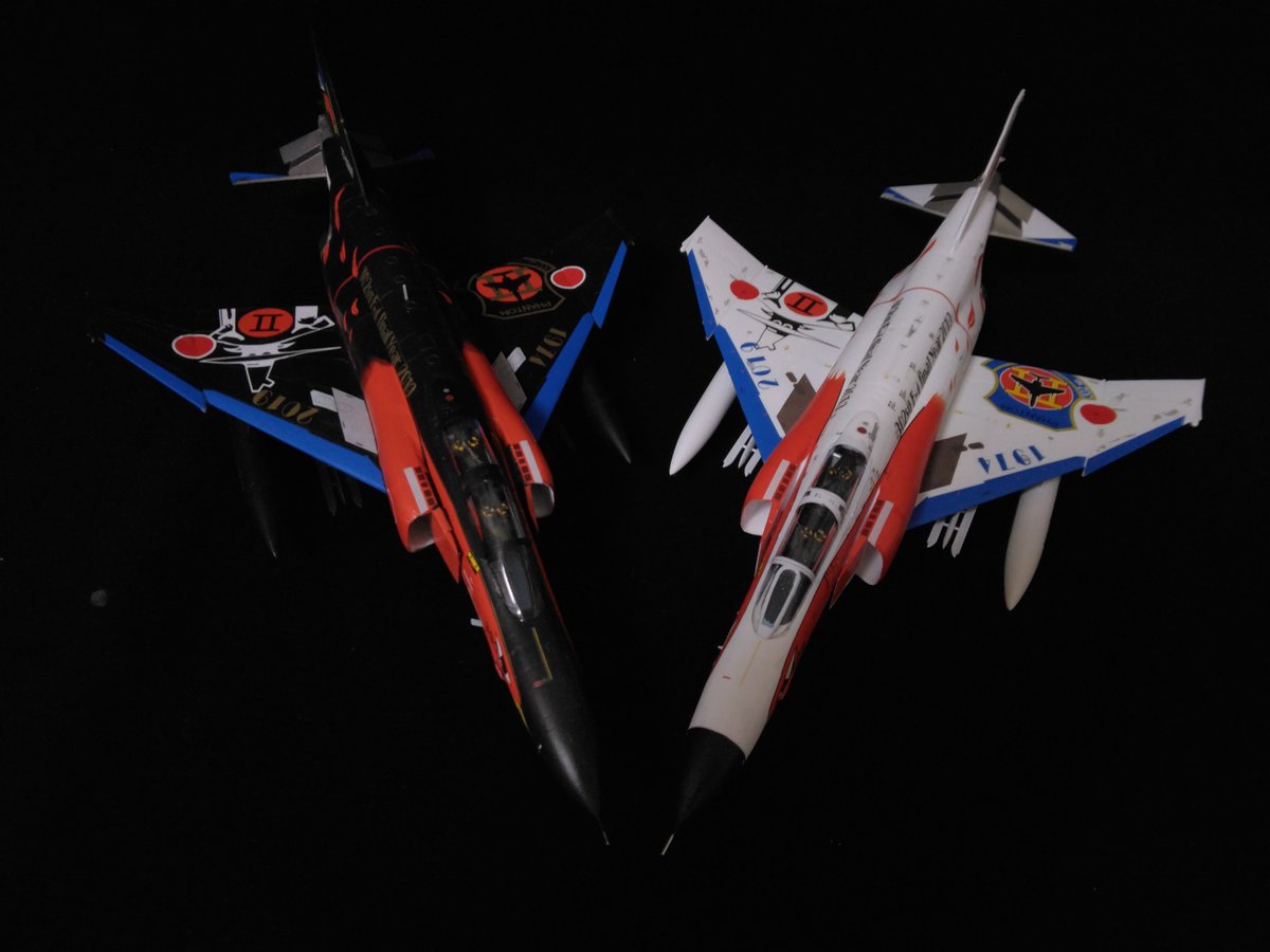 aviation4321's tweet photo. 黒と白
#これを見た人は2ショットを貼れ

#72ファントム https://t.co/rSAXL47BxO