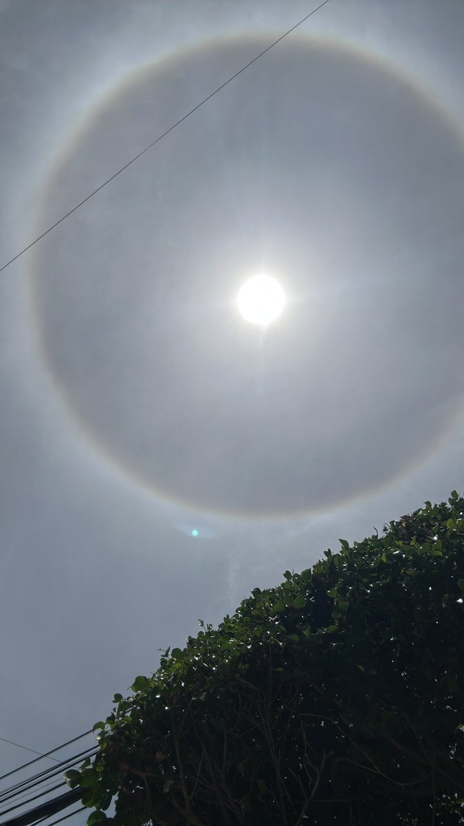 FikalandiaMx's tweet photo. Oigan, qué hermoso regalo del 216 aniversario de nuestra #IndependenciaDeMéxico 🇲🇽
Un bello #halosolar.
#soytuyamx🫦 https://t.co/n2nKI7hCzP