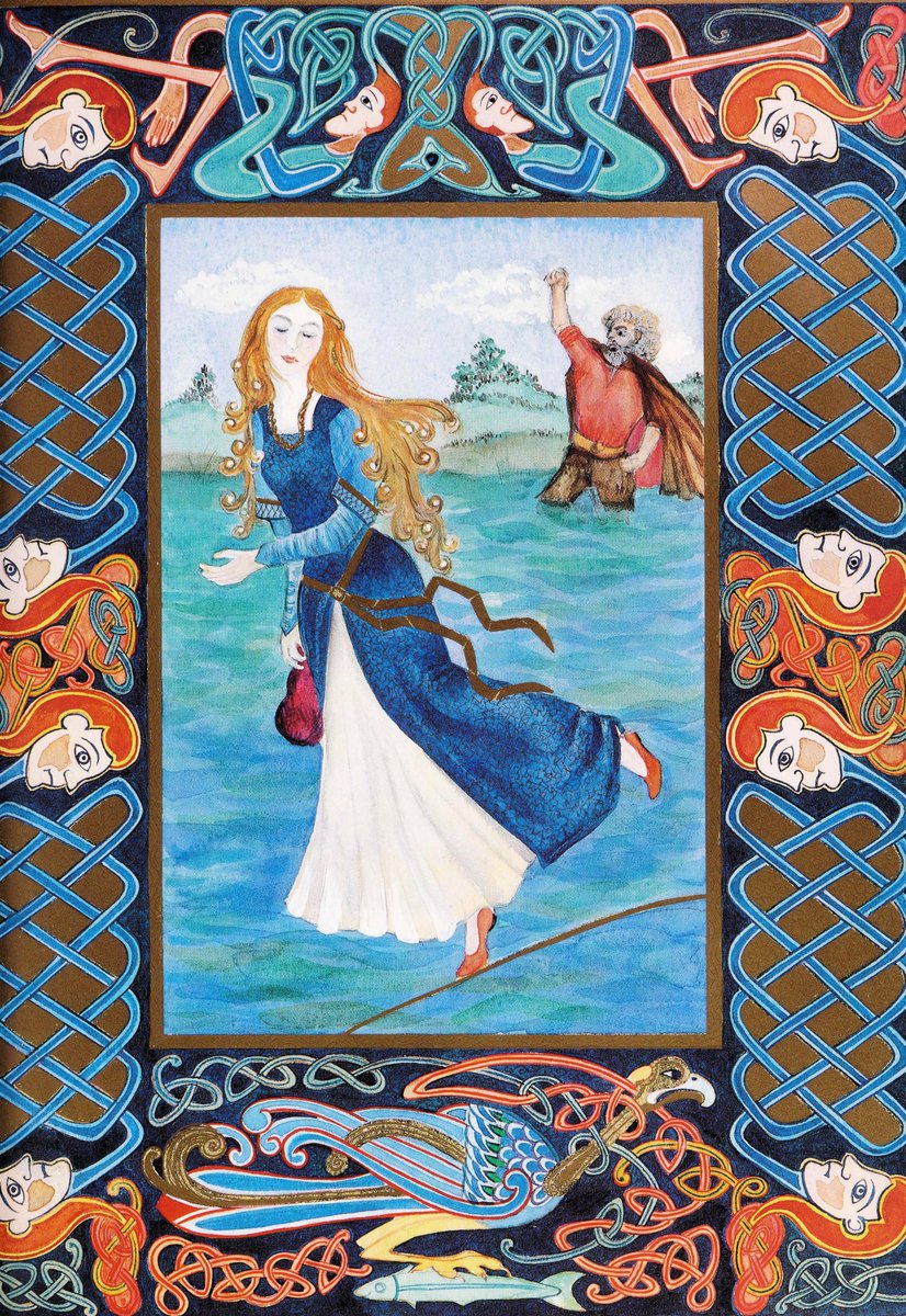Ioglady's tweet photo. celtic fairy tales illustrated by isabelle brent https://t.co/lEE7cgwWjK
