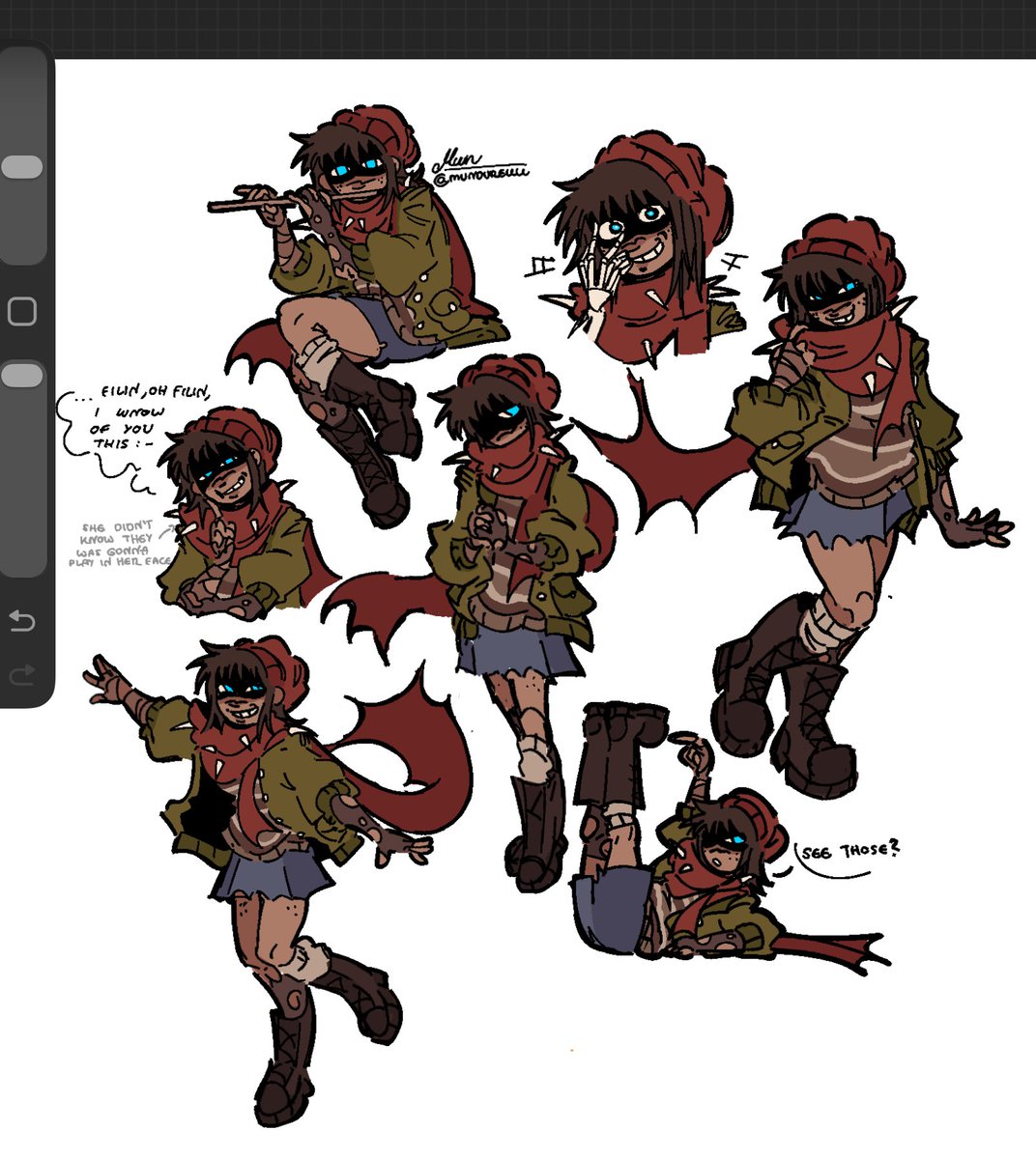 mundurekk's tweet photo. full doodle page bc I love  clara saburova https://t.co/SWFgb3ihB3