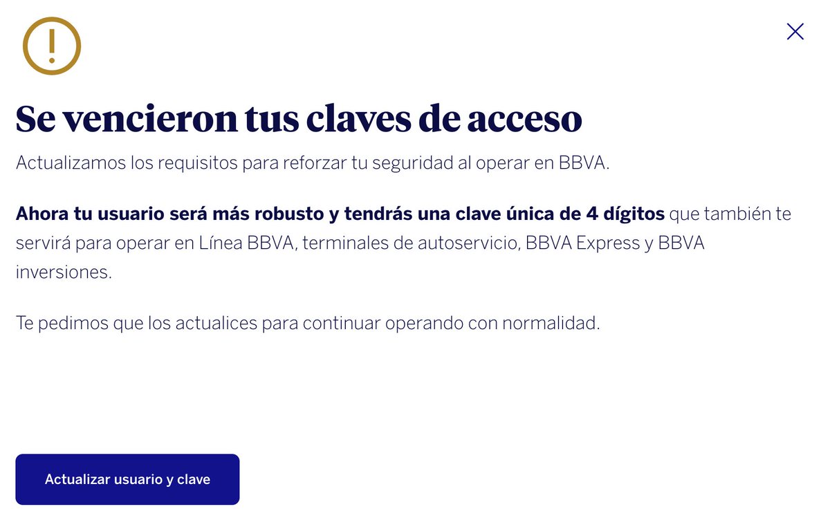 PabloSabbatella's tweet photo. BBVA Argentina la vuelve a pifiar en sus políticas de seguridad, poniendo a sus clientes en riesgo:
1 - Eliminan el concepto de contraseña (la cual era ser robusta y la reemplazan por un PIN de 4 digitos (super adivinable). ERROR GRAVE
2 - Como saben que ese PIN es inseguro, te dicen que ahora tu usuario será seguro (8 caracteres, 1 especial, 1 numero, minúscula, mayúscula). ¿A qué les suena? A que tu contraseña ya no es tu contraseña, ahora pasa a ser tu nombre de usuario. TREMENDA BOLUDEZ
¿Qué es lo que sucede ahora en la práctica? Los nombres de usuario, a diferencia de las contraseñas no siempre se guardan encriptados por los gestores de contraseñas, por lo cual, la que en la práctica es la contraseña que segura tu cuenta, ahora ya no va a estar encriptada en varios sistemas.
3 - Para terminar de arruinarlo por completo, te ofrecen RECORDAR el nombre de usuario en el navegador, dato que se guarda con menos medidas de seguridad (formulario de autocompletado) por ser un usuario y no una contraseña (cuando en realidad actúa como la contraseña).
En fin. Manual de como hacer todo mal.
Y se supone que son los que saben cuidar tu guita.