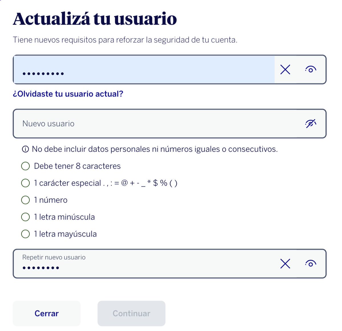 PabloSabbatella's tweet photo. BBVA Argentina la vuelve a pifiar en sus políticas de seguridad, poniendo a sus clientes en riesgo:
1 - Eliminan el concepto de contraseña (la cual era ser robusta y la reemplazan por un PIN de 4 digitos (super adivinable). ERROR GRAVE
2 - Como saben que ese PIN es inseguro, te dicen que ahora tu usuario será seguro (8 caracteres, 1 especial, 1 numero, minúscula, mayúscula). ¿A qué les suena? A que tu contraseña ya no es tu contraseña, ahora pasa a ser tu nombre de usuario. TREMENDA BOLUDEZ
¿Qué es lo que sucede ahora en la práctica? Los nombres de usuario, a diferencia de las contraseñas no siempre se guardan encriptados por los gestores de contraseñas, por lo cual, la que en la práctica es la contraseña que segura tu cuenta, ahora ya no va a estar encriptada en varios sistemas.
3 - Para terminar de arruinarlo por completo, te ofrecen RECORDAR el nombre de usuario en el navegador, dato que se guarda con menos medidas de seguridad (formulario de autocompletado) por ser un usuario y no una contraseña (cuando en realidad actúa como la contraseña).
En fin. Manual de como hacer todo mal.
Y se supone que son los que saben cuidar tu guita.