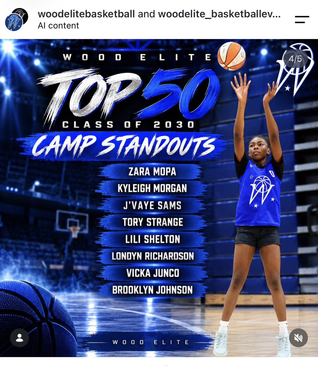 LiliSheltonNext's tweet photo. Thank you @WoodEliteSkillz for having me at the Top 50 Camp and naming me a Top Performer! Loved competing with some great girls and learning from great coaches! 🏀 https://t.co/bcROeKxRrd