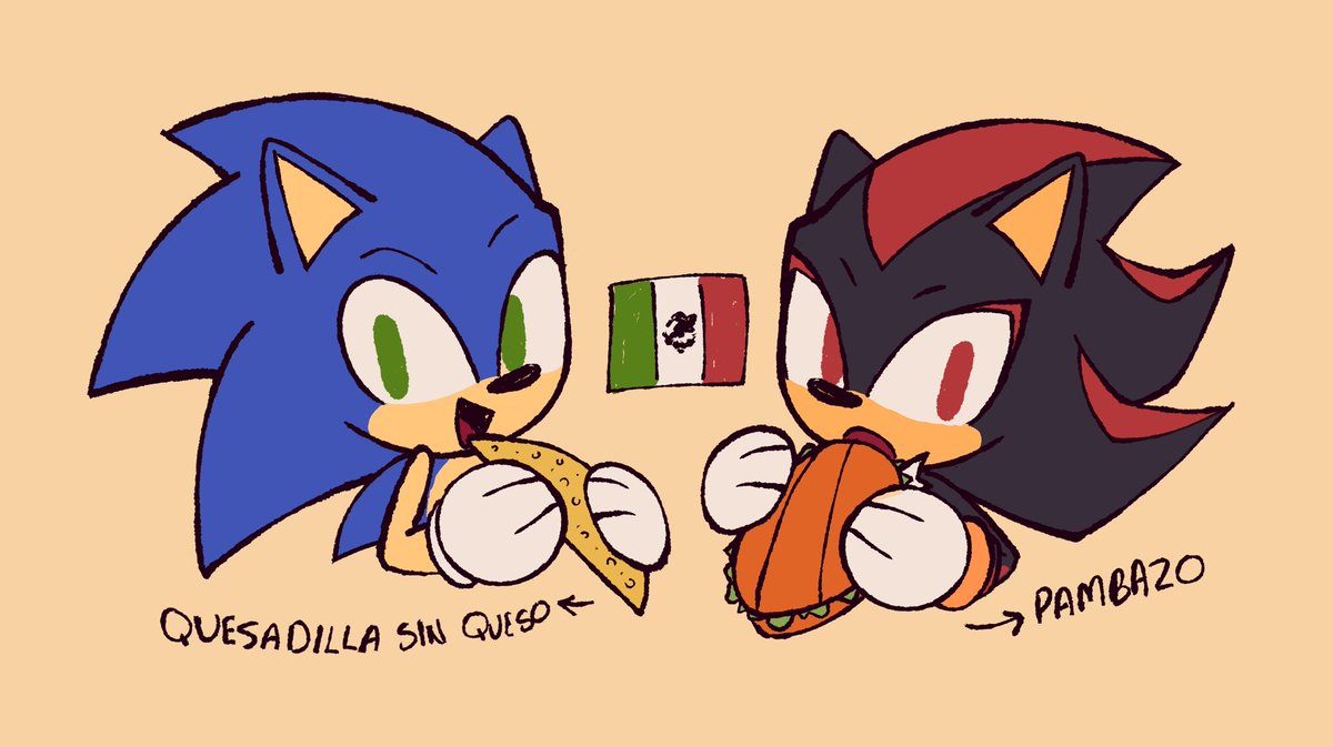 taromilkteaww's tweet photo. viva méxico cabrones 

#sonicthehedgehog #shadowthehedgehog https://t.co/ZCd0J8U2Sv