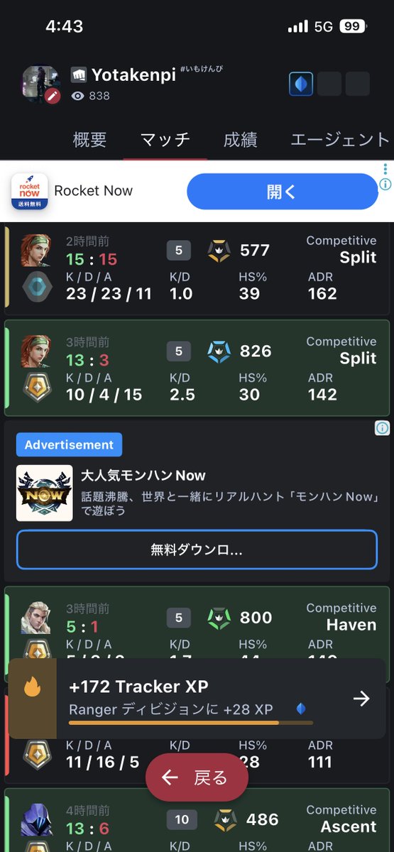 im0kenpi_11's tweet photo. ここ最近ゴミみたいなスタッツしか出てなかったけど最後の方復活して自信取り戻しました https://t.co/Xenu4HnfVv