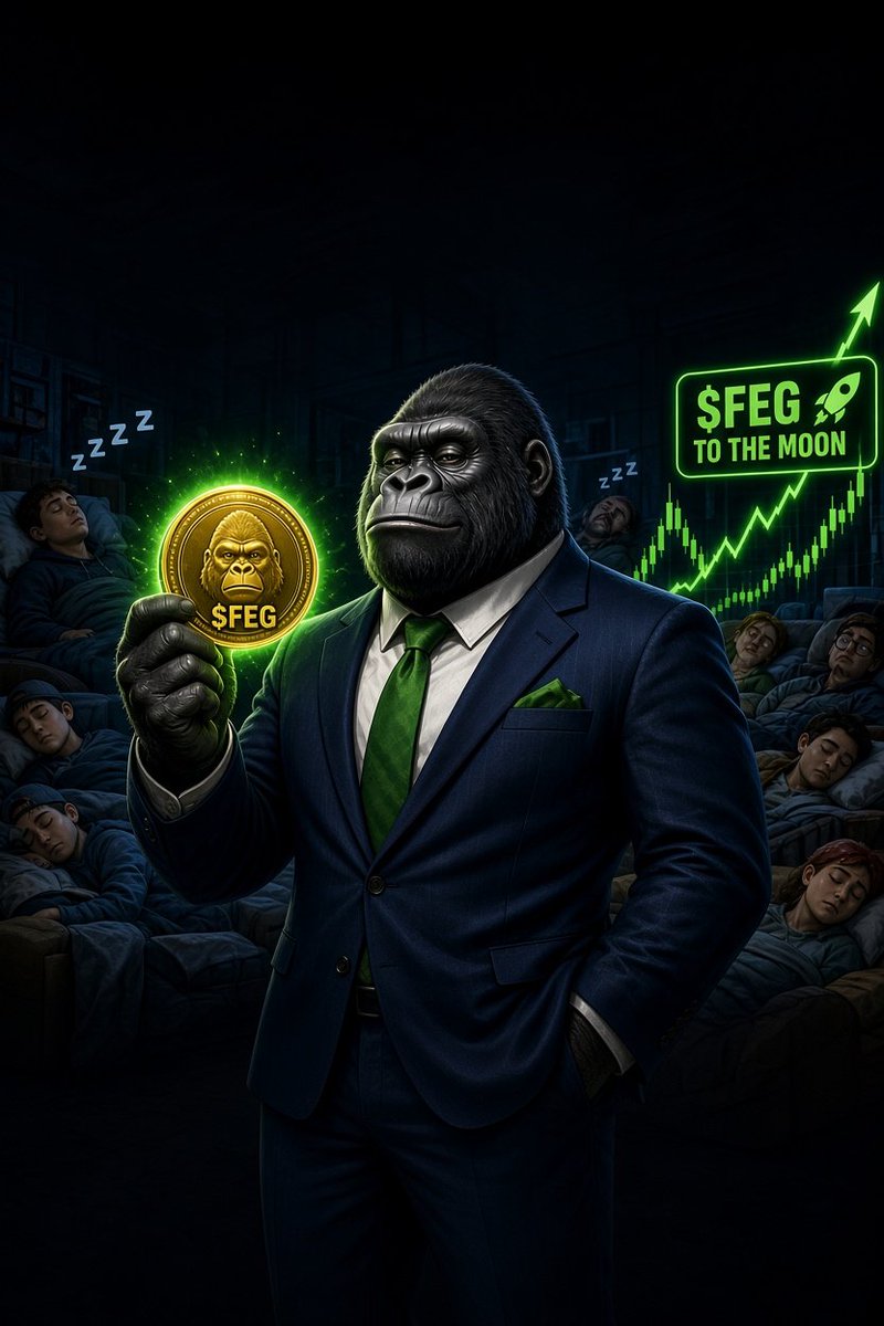 FegtokenRH's tweet photo. Most people still sleeping on $FEG.
The ones who aren’t will be feeding the gorilla soon. https://t.co/zEwsYsxN8g
