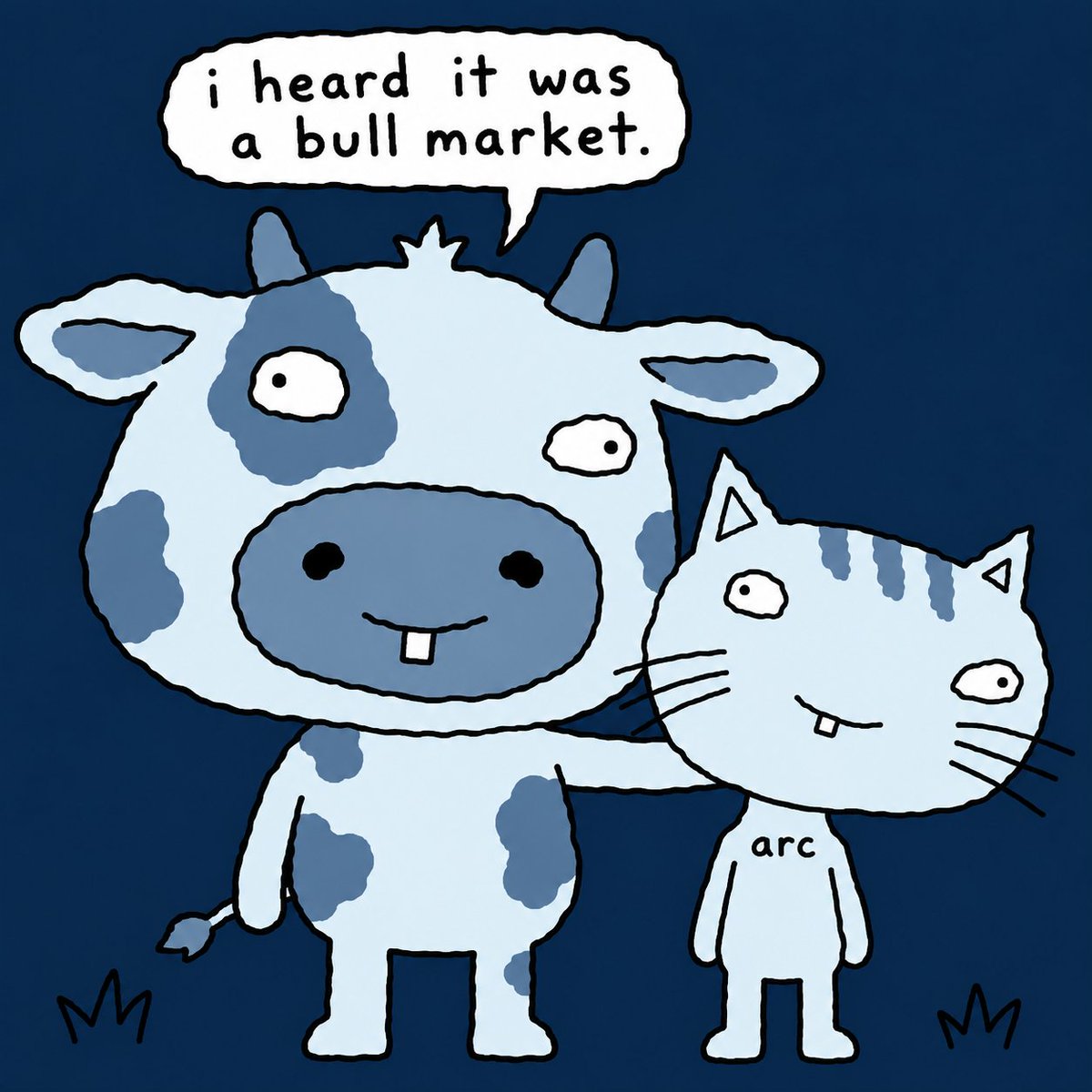 ARetardedCat's tweet photo. A fren of a @arc

@ARetardedCow 

Something Bullish is coming.

CA: 0x0963237bde77ff46f55929911d8a80ded80ef610

#ARCVERSE https://t.co/vRv8v7i2eY