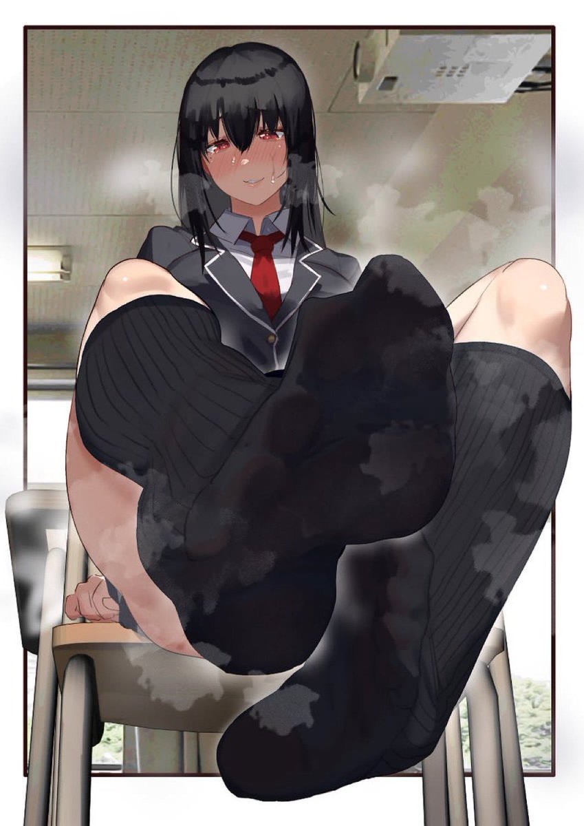 FeetFixation_'s tweet photo. At this point you are escentially begging to be exploited

Stinky socks, that's all I need to pull the strings and use you like a puppet~

Humid sweaty socks, your ultimate poison~ how pathetic~ throw away your life and future down the drain while you get intoxicated in my pheromones~