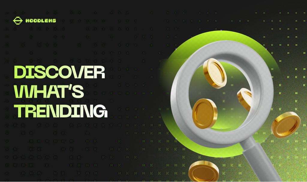 hoodlensfun's tweet photo. HoodLens gives users ranked discovery across trending, new and high volume tokens. 

Its trending rank combines volume, transaction activity, holder growth, liquidity and price momentum, creating a structured way to discover activity across tracked tokens. 

0x91a9c68b34b4a29feeb08cd92e6a87bf749768eb

https://t.co/oVGfws0qvn