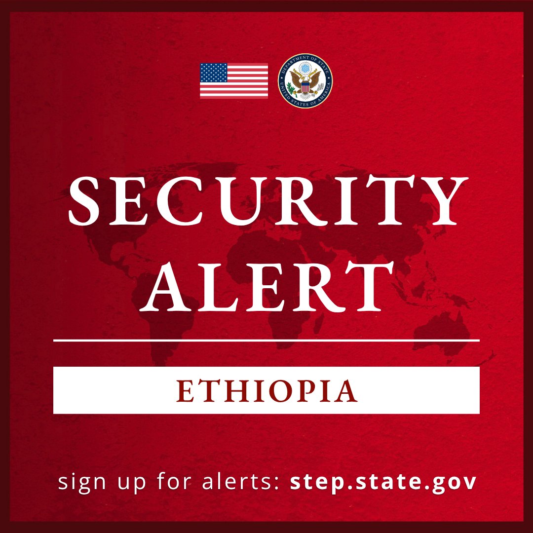 TravelGov's tweet photo. Ethiopia: The U.S. Embassy in Addis Ababa is aware of possible threats to foreigners, including U.S. citizens, in Doolo Zone (also spelled Dollo Zone) of the Somali Region in Ethiopia. Due to increased risks to foreigners traveling in Doolo Zone, U.S. government personnel are no longer permitted to travel to Doolo Zone without special authorization. U.S. citizens are advised not to travel to Doolo Zone. More: https://t.co/vDthAt50iY
