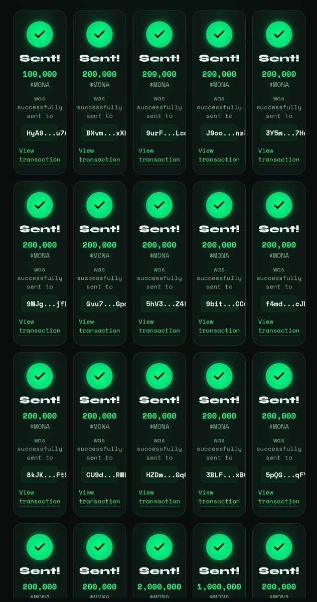 Monasolanatoken's tweet photo. You’ll receive 200,000 $MONA

As promised I´ll be giving 200,000 monacoin:native to the first 1000 people who follows and retweets!

Drop your $SOL wallet address

🌐 Buy the Presale:
https://t.co/EXu4psX5SC https://t.co/VrrNrua10S