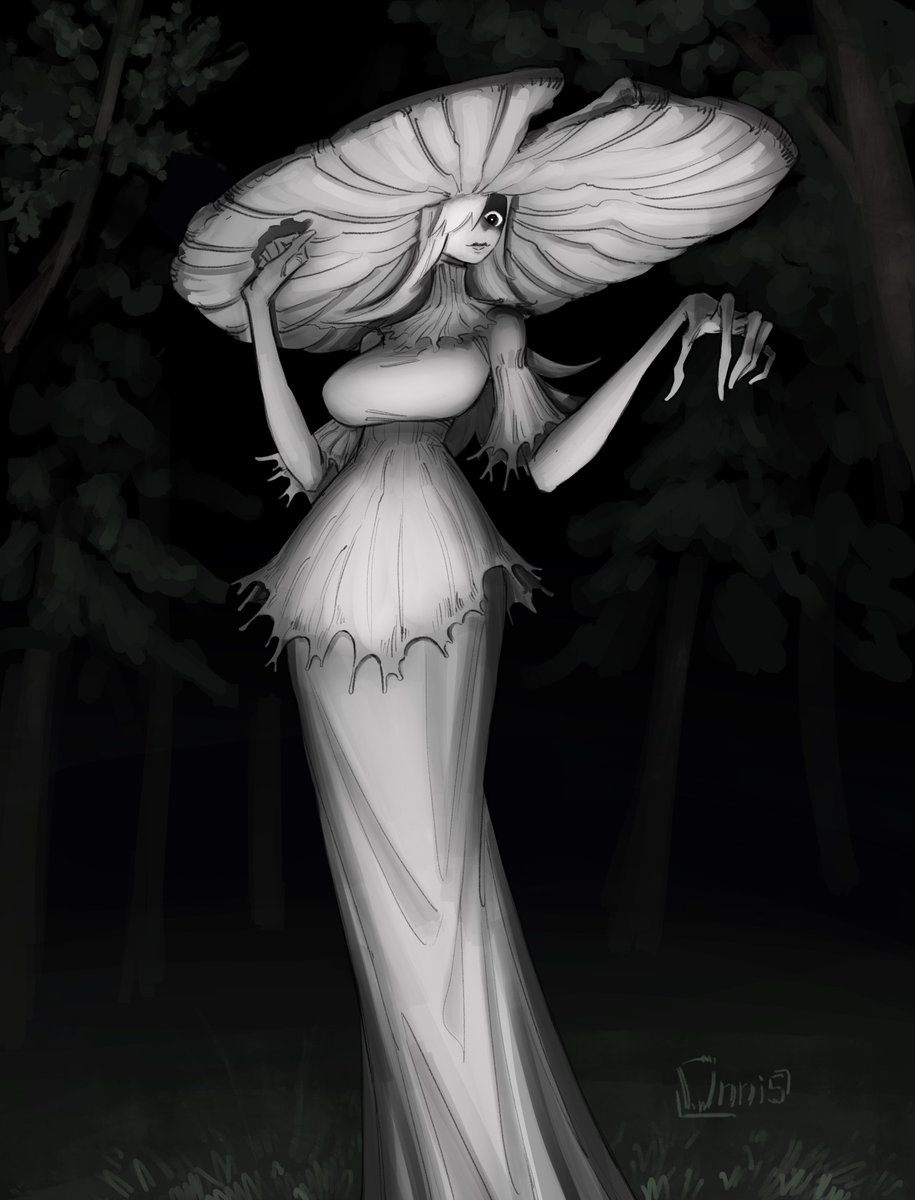 OnnisVanilla's tweet photo. Some of you liked tall Death Cap lady

here's she stranding through the forest in the darkest hours of the night :з https://t.co/pAEiP2tglE